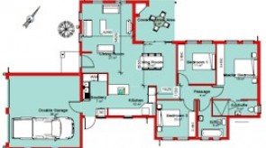 180 m² 3 bed 2 bath 2 garage