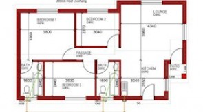 78 m² 3 bed 2 bath