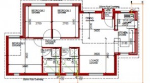 88 m² 3 bed 2 bath 