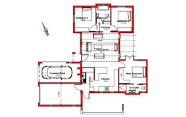150 m² 3 bed 2 bath 1 garage 1 carport